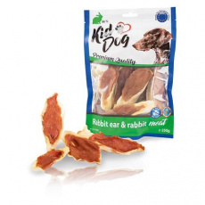 KIDDOG králičí ucho plněné králičím masíčkem 250 g KIDDOG králičí ucho plněné králičím masíčkem 250 g