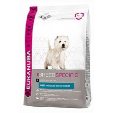 Eukanuba Dog Breed N. West High White Terrier 2,5kg Eukanuba Dog Breed N. West High White Terrier 2,5kg