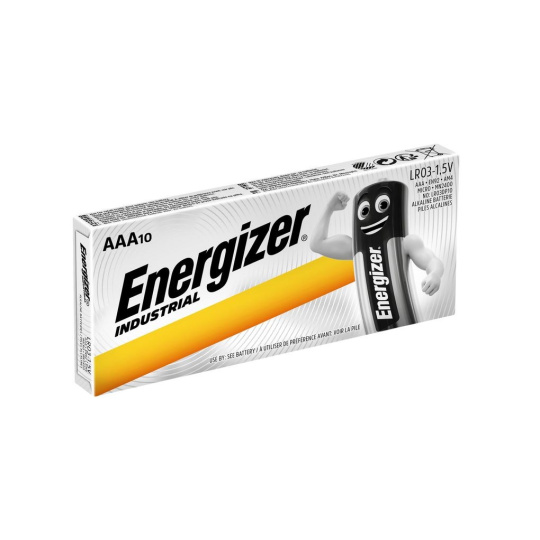 Energizer Industrial Baterie na jedno použití AAA LR03 Alkalický 1,5 V 10 kusů