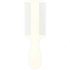 Hřeben plastový velmi jemný na blechy a prach,rukojeť 14 cm Hřeben plastový velmi jemný na blechy a prach,rukojeť 14 cm