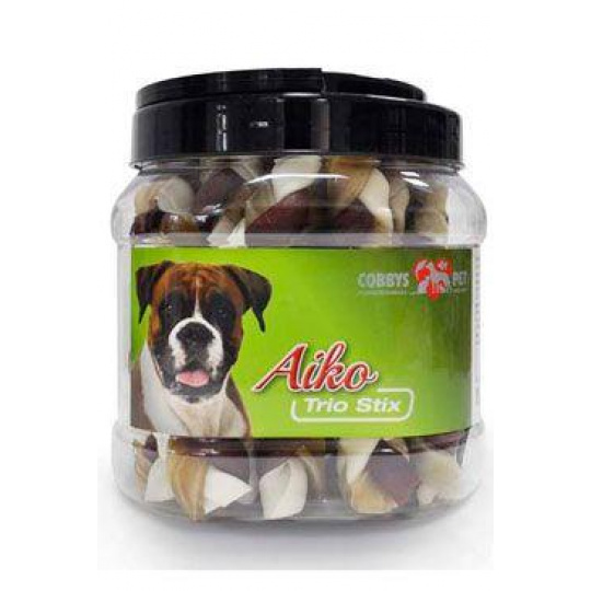 Pochoutka Aiko Trio Stix 12cm/20ks