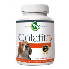 Colafit 5 na klouby pro psy barevné 100tbl Colafit 5 na klouby pro psy barevné 100tbl
