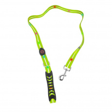 DOGGY VILLAGE Signal leash MT7121 green - LED vodítko na psa - 1,2m