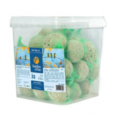 GARDEN FUN balení lojových koulí pro ptáky á 90g v kyblíku (35 ks v bal) GARDEN FUN balení lojových koulí pro ptáky á 90g v kyblíku (35 ks v bal)