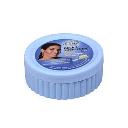 Zub.pudr bělící Eva s fluorem na pos. sklovin 30g 1ks