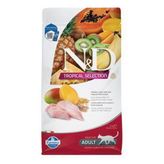 Farmina N&D cat TROPICAL SELECTION (AG) adult, chicken 1,5 kg