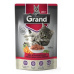 GRAND Cat kapsa Deluxe Adult hovězí se zeleninou 100g