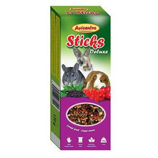 Avicentra tyčinky velký hlodavec - lesní ovoce 2ks