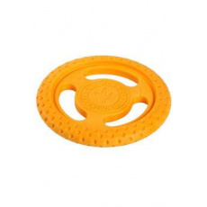 Hračka pes FRISBEE MINI plov. z TPR oranžová Kiwi Hračka pes FRISBEE MINI plov. z TPR oranžová Kiwi