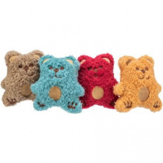 Mini medvídek s catnipem, 8 cm, plyš, různé barvy