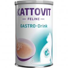 KATTOVIT Gastro-Drink - mokré krmivo pro kočky - 135 ml