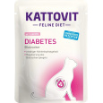 KATTOVIT Feline Diet Diabetes Salmon - mokré krmivo pro kočky - 85g