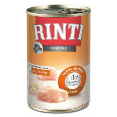 Rinti Dog Sensible konzerva kuře+rýže 400g Rinti Dog Sensible konzerva kuře+rýže 400g