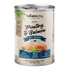 Chicopee Dog konz. Pure Poultry&Salmon 400g Chicopee Dog konz. Pure Poultry&Salmon 400g