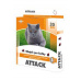Attack obojek antiparazitární kočka 35cm