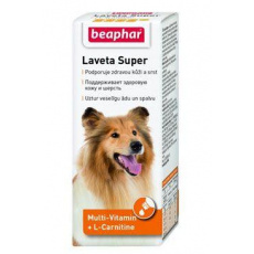 Beaphar Laveta Super vit. vyživující srst pes 50ml Beaphar Laveta Super vit. vyživující srst pes 50ml