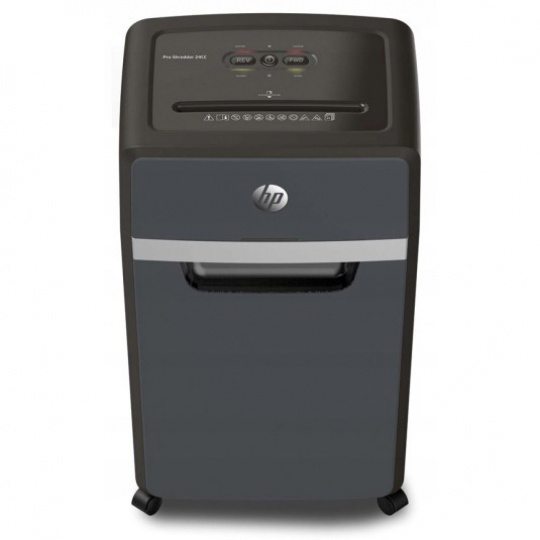 HP PRO SHREDDER 24CC, P-4, 24 karet, 30l, tmavě šedá