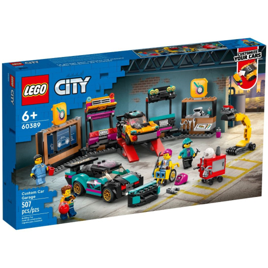 LEGO CITY 60389 GARÁŽ NA ZAKÁZKU