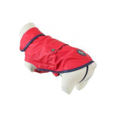 Obleček pláštěnka pro psy ST MALO červená 30cm Zolux Obleček pláštěnka pro psy ST MALO červená 30cm Zolux