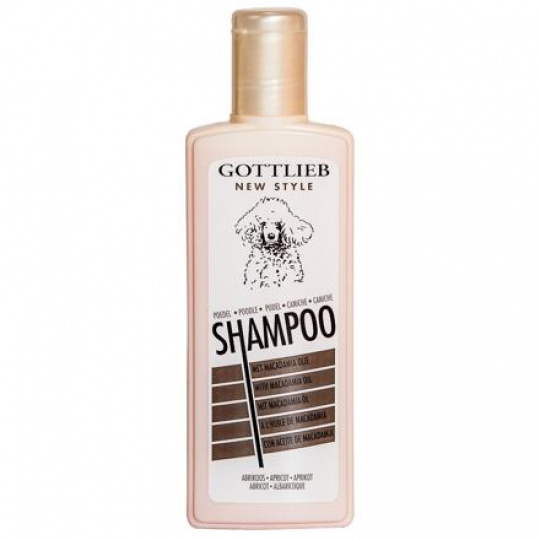 Gottlieb Pudel šampon 300 ml - pro pudly aprikot s makadamovým olejem