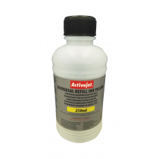 Activejet URB-250Y (250 ml; žlutý; Supreme) univerzální náhradní inkoust pro tiskárny HP, Canon, Epson, Brother