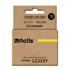 Actis KB-223Y inkoust (náhrada za Brother LC223Y; standardní; 10 ml; žlutý)