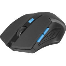 DEFENDER MOUSE ACCURA MM-275 RF BLACK-BLUE OPTICAL 1600DPI 6P