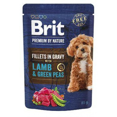 Brit Premium Dog Fillets Gravy Lamb&Green Peas 85g Brit Premium Dog Fillets Gravy Lamb&Green Peas 85g