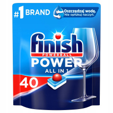 FINISH POWER ALL-IN-1 FRESH  - Tablety do myčky x 40