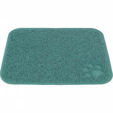 Podložka před kočičí toaletu 37 x 45 cm, PVC,  šalvějová
