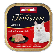 ANIMONDA paštika ADULT - hovězí + brambory pro kočky100g