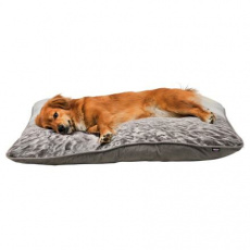 Vankúš Beach tmavosivá / fotopotlač