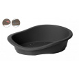 Pelech DUVO+ Sonny Classic plastový vanička šedý 65x46x21