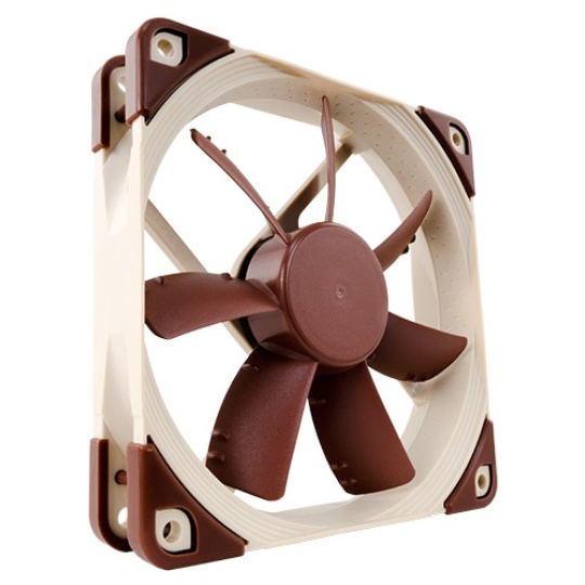 Noctua NF-S12A PWM počítačové chlazení Počítačová skříň Ventilátor 12 cm Hnědá