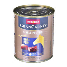 ANIMONDA GranCarno Single Protein příchuť: koňské maso - plechovka  800 g