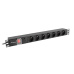 LANBERG POWER STRIP RACK PDU (1U,16A,7X 230V,2M)