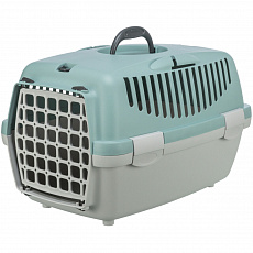 Transportní box CAPRI I, XS: 32x31x48cm (max. 6kg), světle šedá/šalvějová