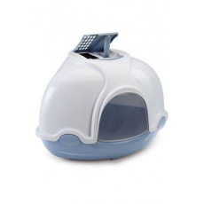 Wc kočka kryté rohové s filtrem Modrá IMAC 1ks Wc kočka kryté rohové s filtrem Modrá IMAC 1ks