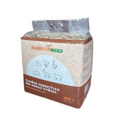 Podestýlka slaměná pro koně a zvířata RabbitWeed 250l Podestýlka slaměná pro koně a zvířata RabbitWeed 250l