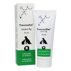 TraumaPet stoma Ag 75ml zubní pasta TraumaPet stoma Ag 75ml zubní pasta