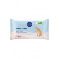 Nivea Baby ubrousky čistící Soft&Cream 57ks Nivea Baby ubrousky čistící Soft&Cream 57ks