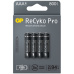 4 x dobíjecí baterie AAA / R03 GP ReCyko Pro Ni-MH 800mAh