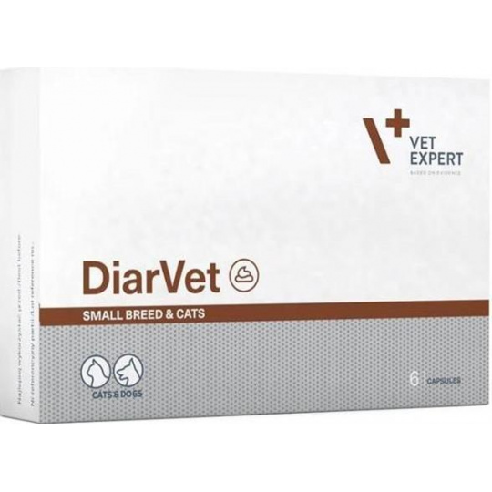 VetExpert DIARVET Small Dog/Cat 6 cps.