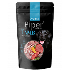 NEW PIPER s jehněčím a mrkví, kapsička pro psy 150 g