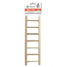 Hračka pro exoty žebřík dřevo 28cm ,7stupňů Hračka pro exoty žebřík dřevo 28cm ,7stupňů