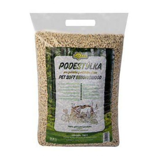 Podestýlka dřevěná LIMARA 14l/8kg