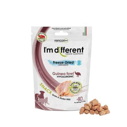 I´M DIFFERENT SNACK perlička -mrazem sušený pamlsek, 40 g