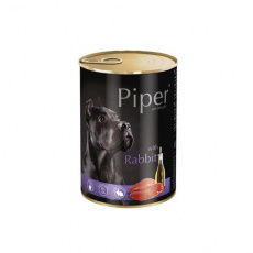 DOLINA NOTECI Piper Rabbit - mokré krmivo pro psy - 400g