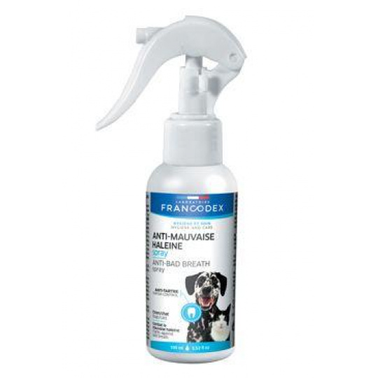 Francodex Sprej proti páchnoucímu dechu, pes 100ml