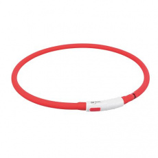 Flash USB svítící obojek XS-XL 70 cm / 10 mm, - červená (RP 2,10 Kč) Flash USB svítící obojek XS-XL 70 cm / 10 mm, - červená (RP 2,10 Kč)